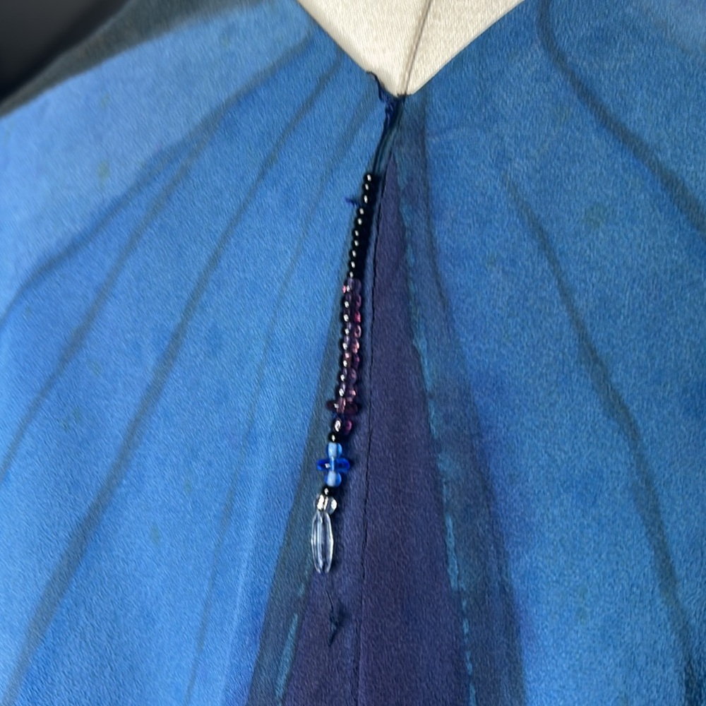 Multicolored Layered Butterfly Cape - Picture 11 of 12